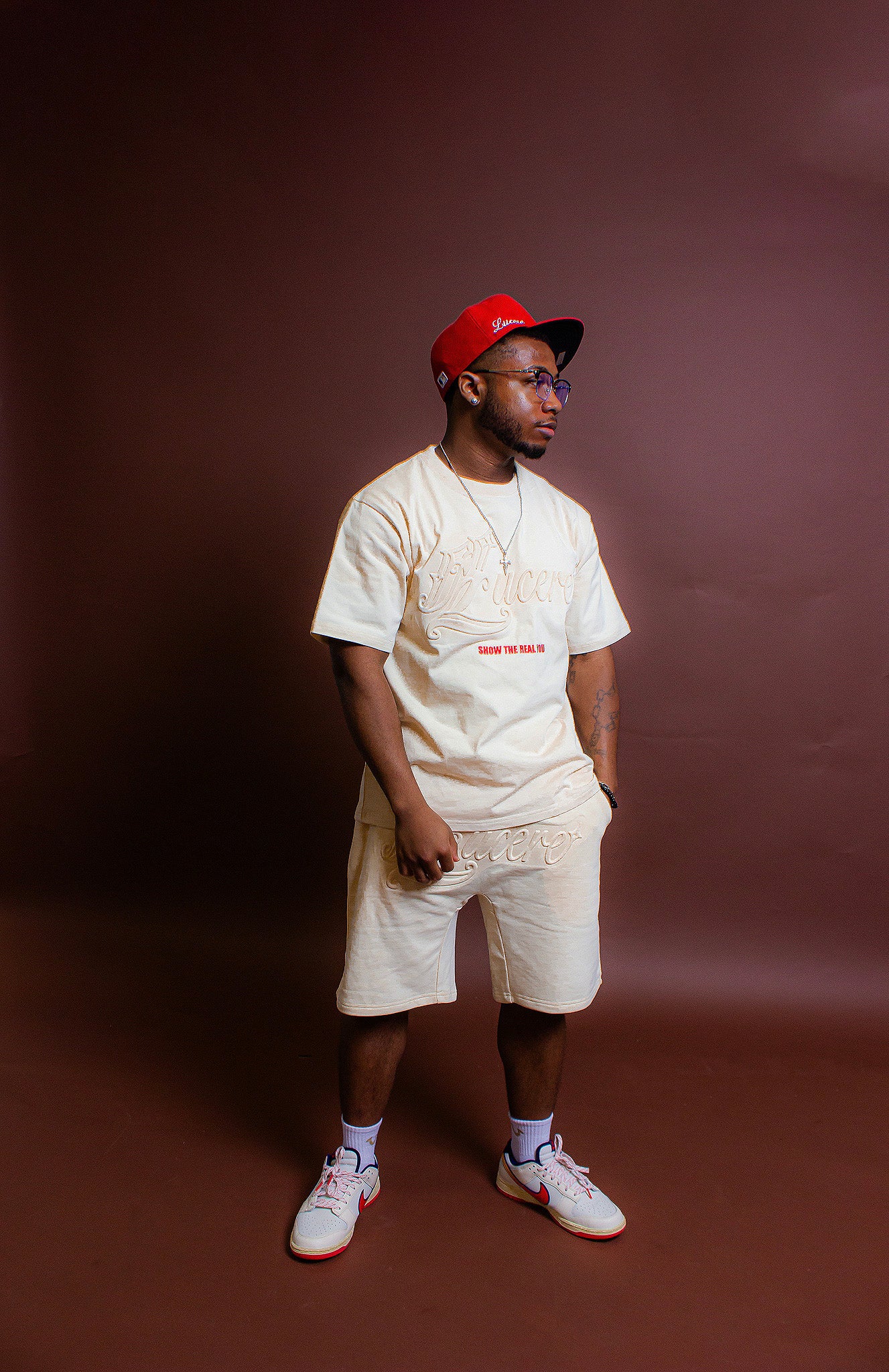 Crème Oversized Lucere Tee